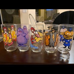 Ronald McDonald Collection 1970s Glasses